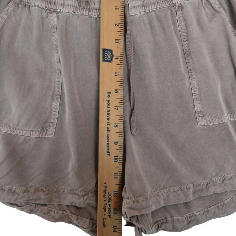 O’Neill Shorts XL Faded Taupe Brown Soft Grunge Surfer Girl Shorts